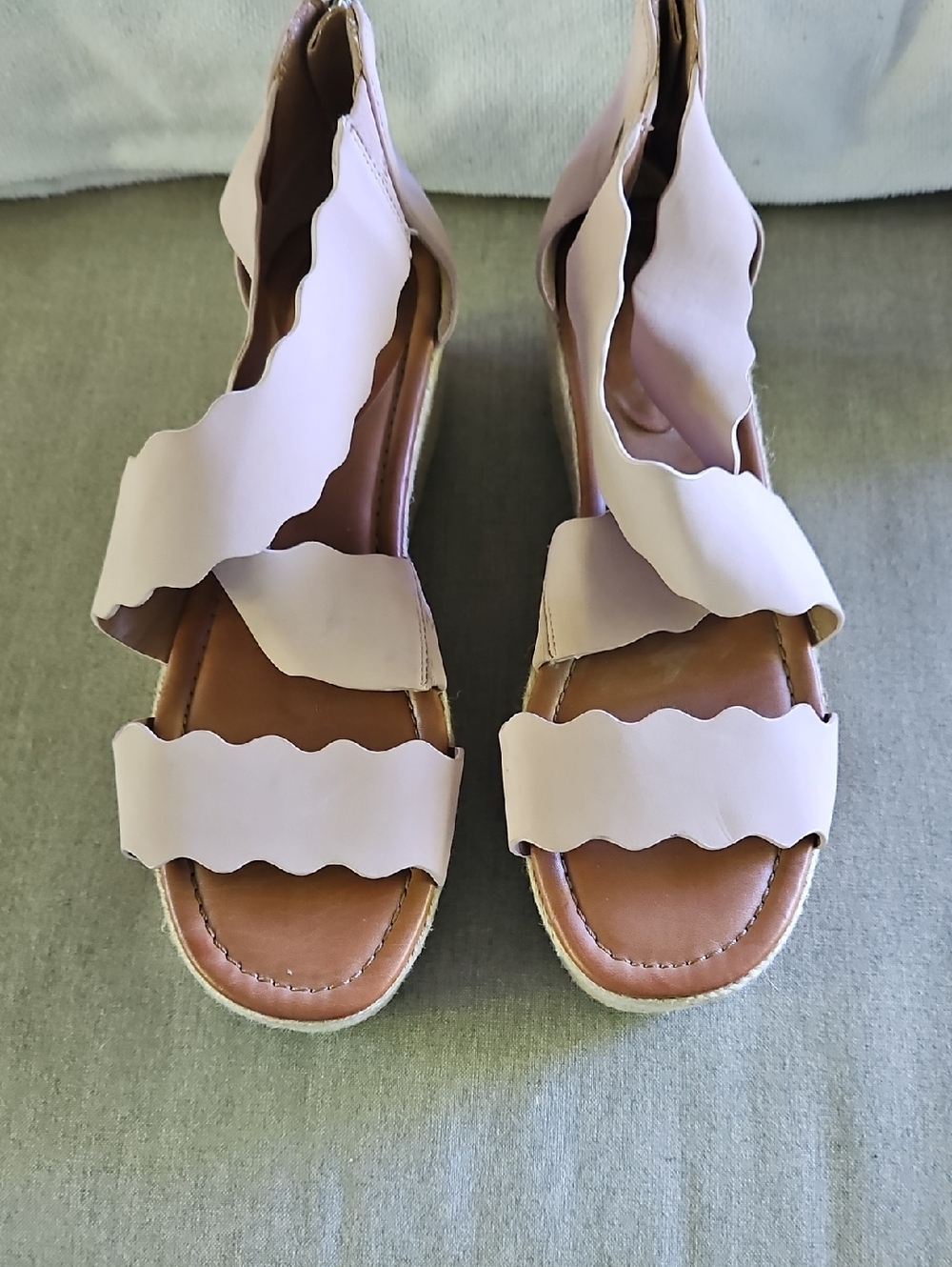 Indigo RD. Women’s Scalloped Strap Sandals - Plush Pink 11M